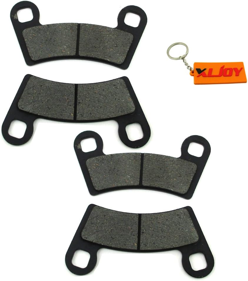 XLJOY 2pairs Brake Pads For Polaris ATV Outlaw 450 MXR 525