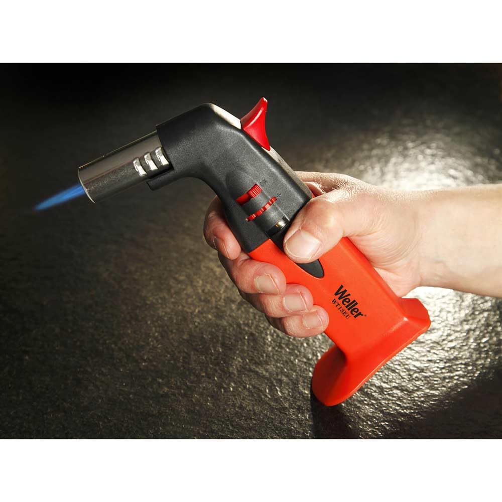 Weller WT13EU Quemador de Gas a Gas Butano con Encendido Piezoeléctrico