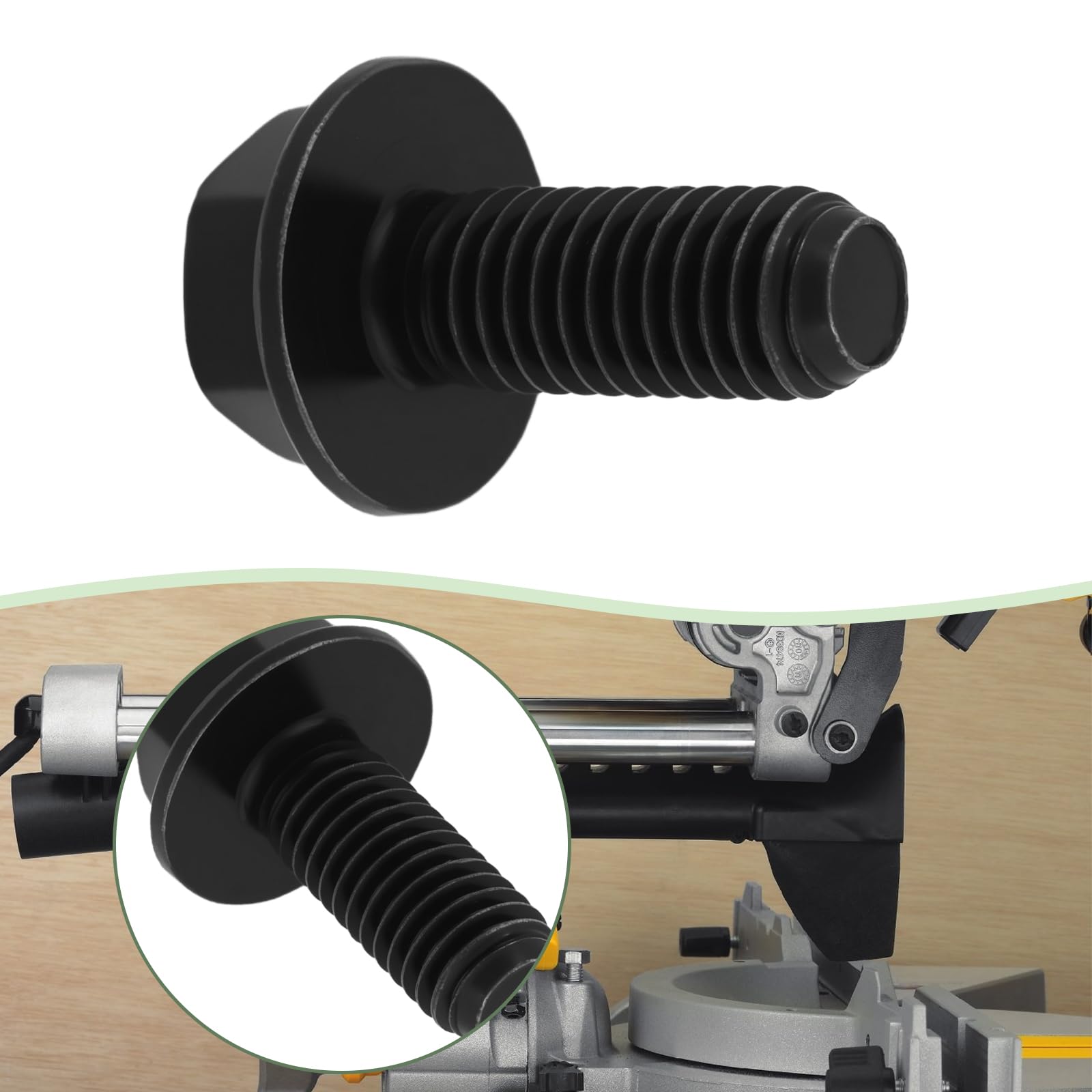 LT Easiyl Miter Saw Blade Bolt M8 145344-01 N436564 M8x16mm Compatible with DeWalt DW703 DW704 DW705 DW706 DW708 DW712 DW715 DW716 - Image 3