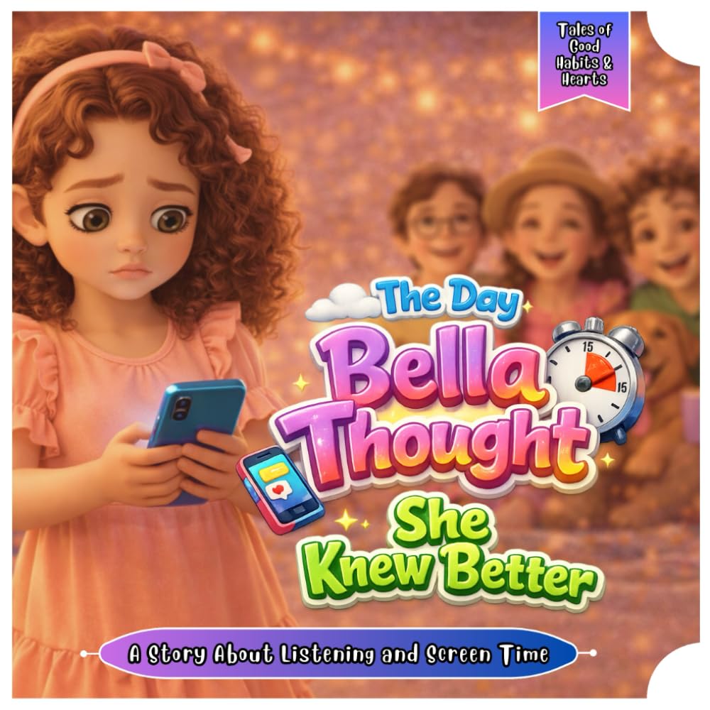 The Day Bella Thought She Knew Better: A Story About Listening and Screen Time for Kids Learning Healthy Digital Habits (Tales of Good Habits & Hearts)