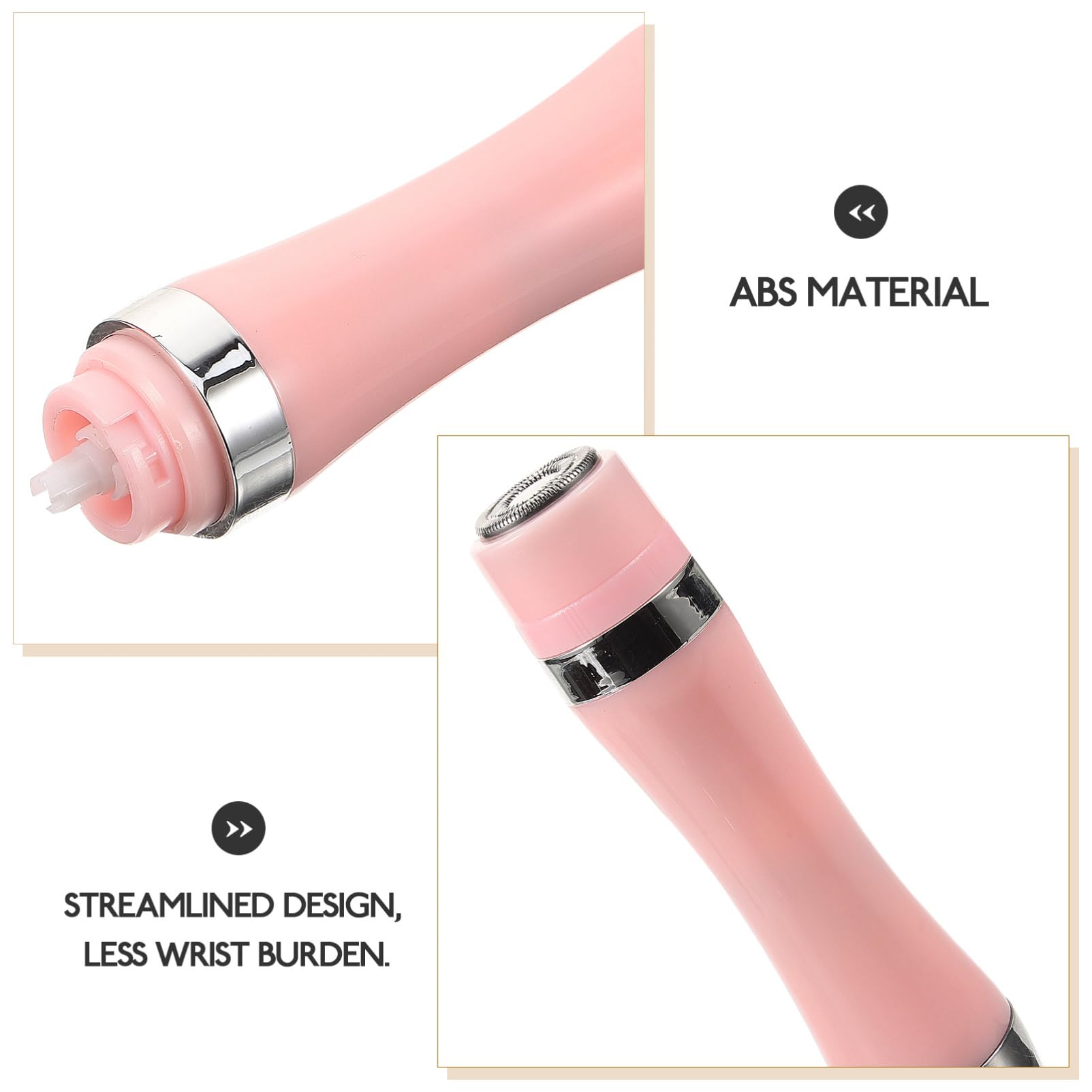 Afeitadora Eléctrica para Mujeres con 4 Cabezales Rosa