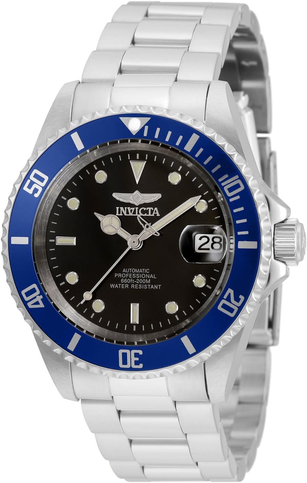Automatic Pro Diver Stainless Steel Watch