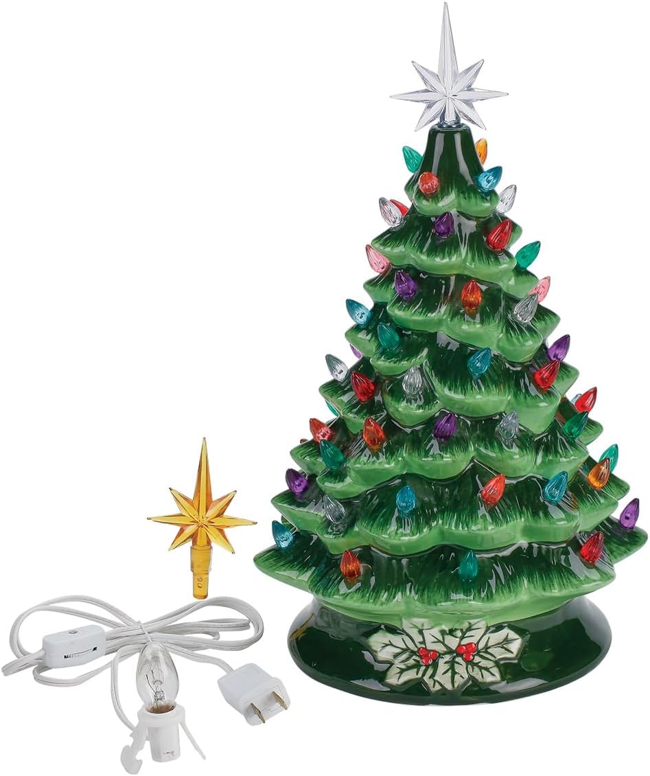 Lighted Ceramic Christmas Tree By Holiday Peak™