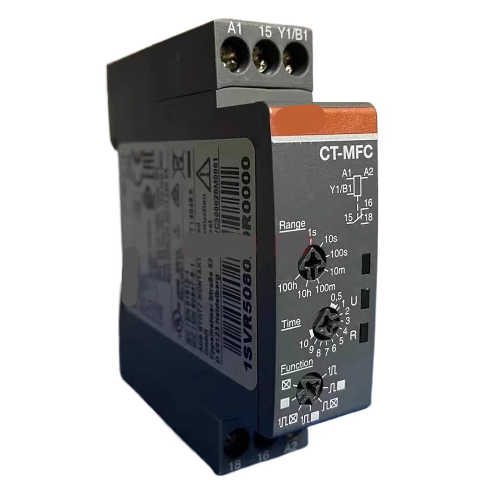 ZVQYSGIW 1pcs Time Relay CT-MFC.12 CT-MFC.21(CT-MFC.12)