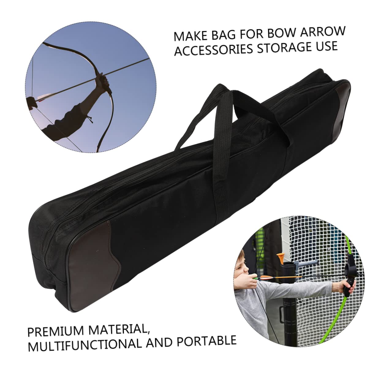 GOOHOCHY Storage Bag Capacity Carry Bag for Outdoor Use Durable and Washable Accessories Backpack for Practice and Travel