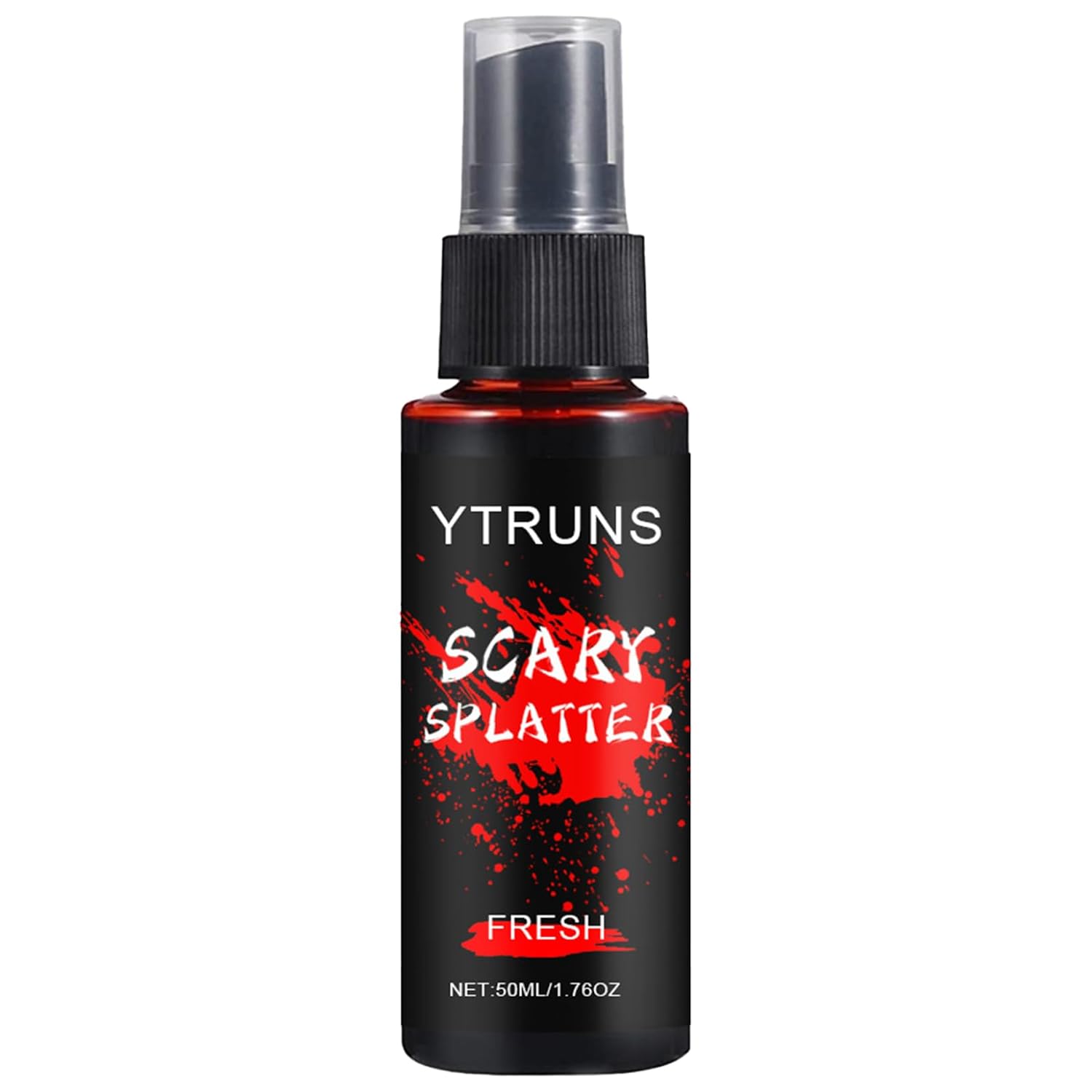 50ML Fake Blood Spray & 50ML Dripping Blood, Fake Blood Sfx Makeup for Halloween Zombie Vampire Cosplay Party Type 3 (drop bottle) One Size