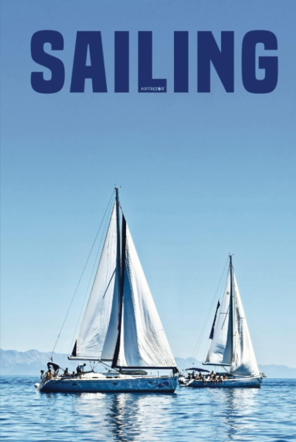 Decorative Coffee Table Book Sailing: Stack on your table and shelves combine with other books in our series
