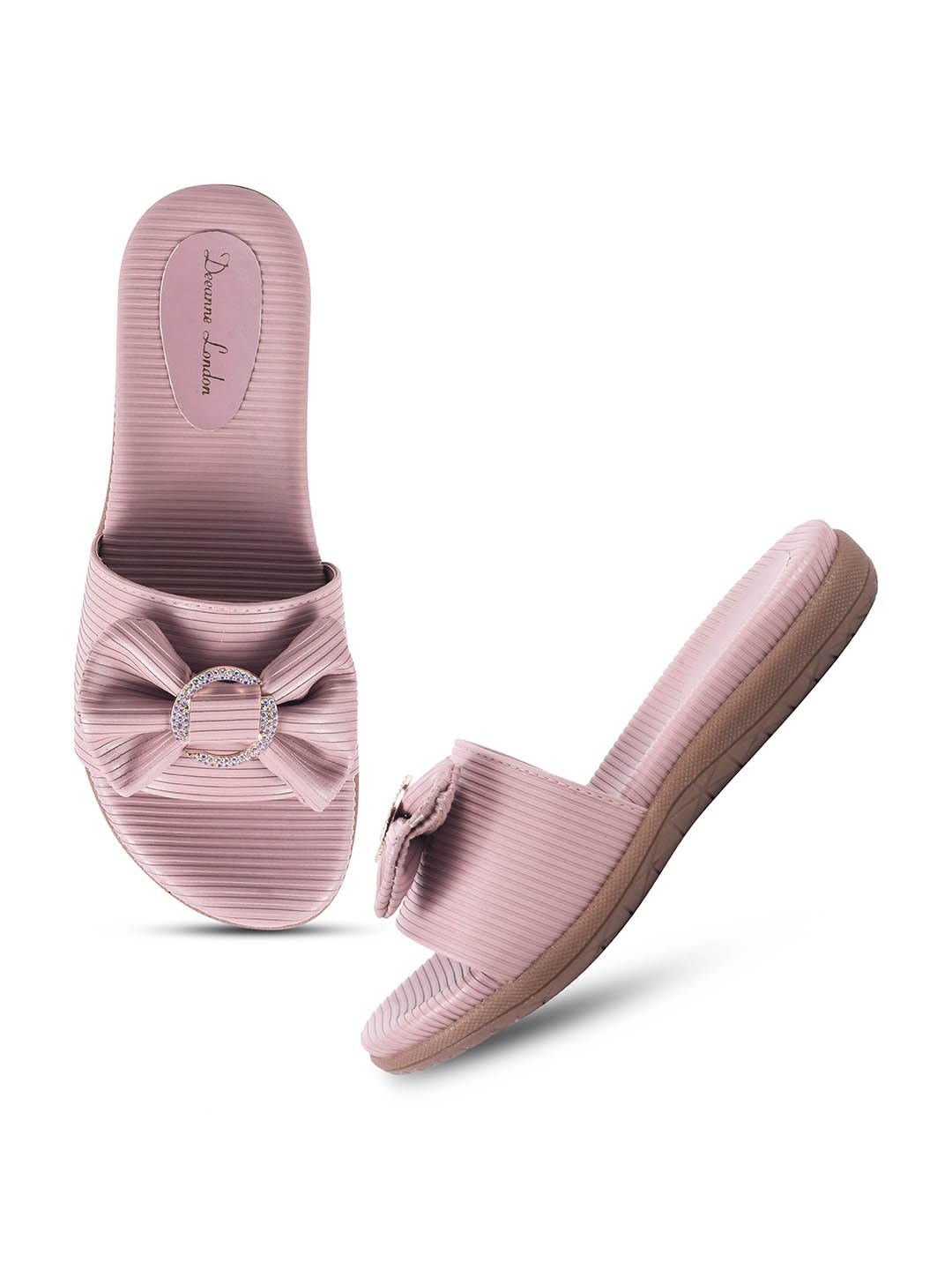 Women's Platform Slippers with Rhinestone Buckle, White Patent Leather, Rubber Sole-image-8