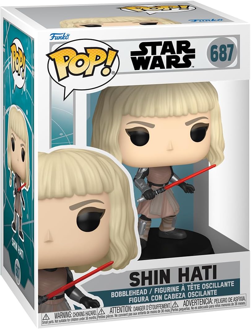 Funko POP! Vinyl: Star Wars Ahsoka - Shin Hati - Collectable Vinyl Figure - Gift Idea - Official Merchandise - for Kids & Adults - TV Fans - Model Figure for Collectors and Display