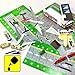 Paper City Airport Educational Toys for Kids - Creativity Kit (Cut, Glue, Color, Play, Create Your Own Cartoon) - 3D Puzzles for Kids Ages 4-8 for Boys & Girls