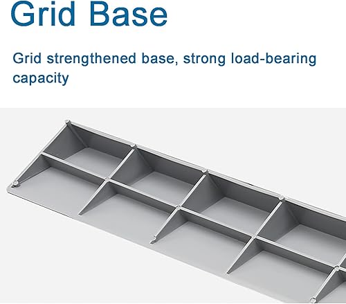 Miniatura 4 de MINUSE Rampas de umbral para puertas, rampa interior para silla de ruedas, scooter robot barrido, canal fácil y portátil accesible (color gris,