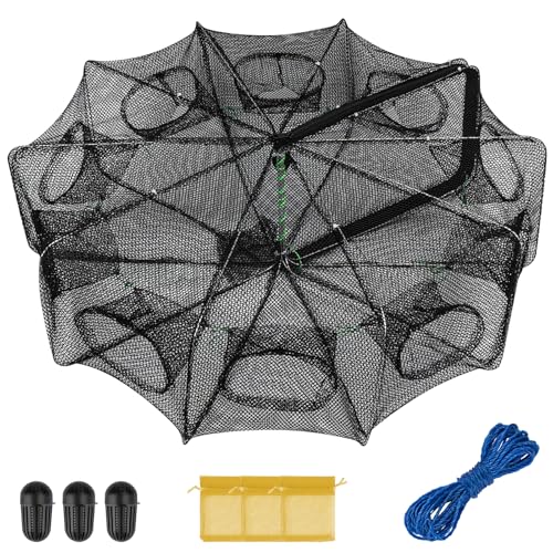 QualyQualy Fishing Bait Trap 10 Holes