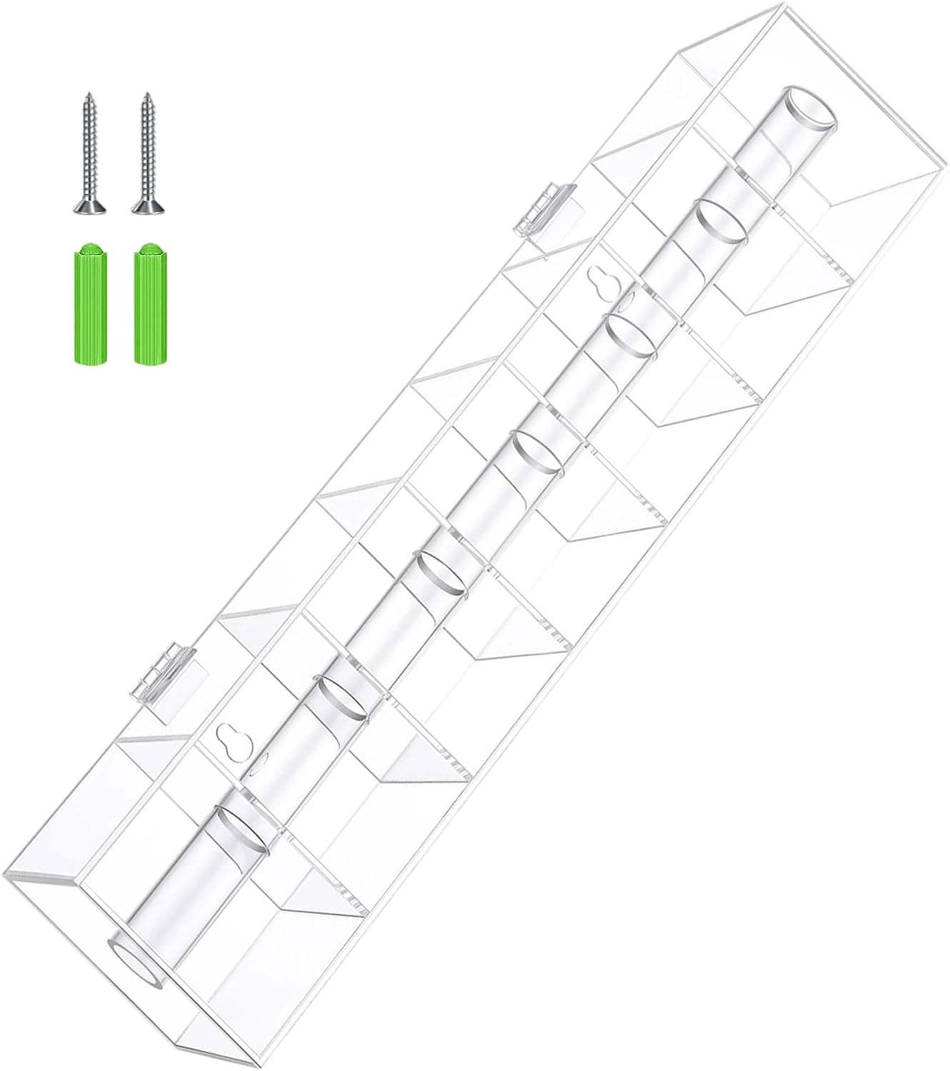Label Organizers Featuring 7 Slot and Wall Mount Capability for Inventory Control and Retail Applications Label Storage Box