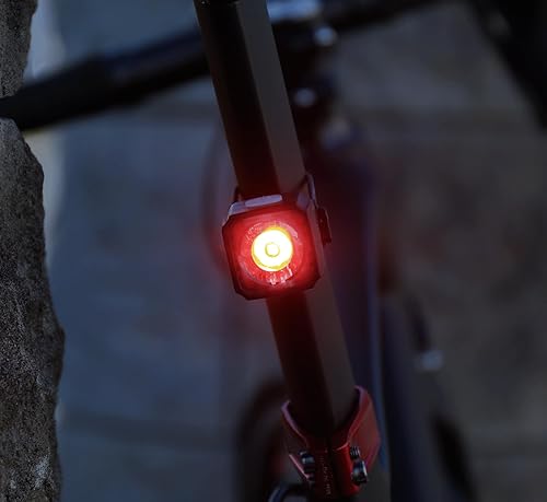 Miniatura 6 de CATEYE Juego de luces para bicicleta AMPP400S y NANO60 faro USB-C de 400 lúmenes y luz trasera de 60 lúmenes con lente OptiCube, hiperflash diurno,