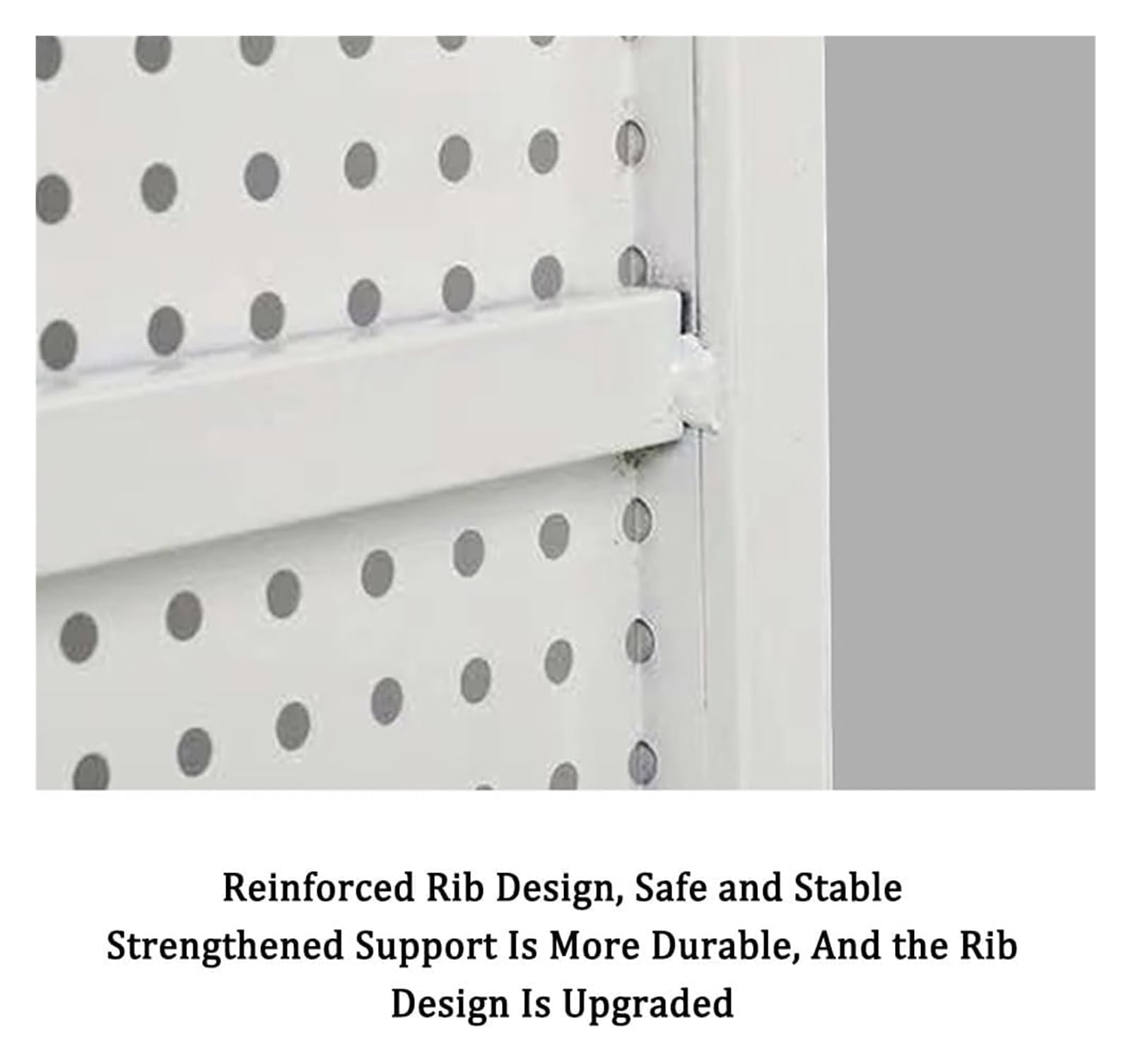 Muro Panel Perforado Para Herramientas Kit Organizador De Tablero Perforado, Tablero De Herramientas For Almacenamiento En La Pared De Cobertizo Y Garaje Con Ganchos, Paneles De Almacenamiento Y Exhib