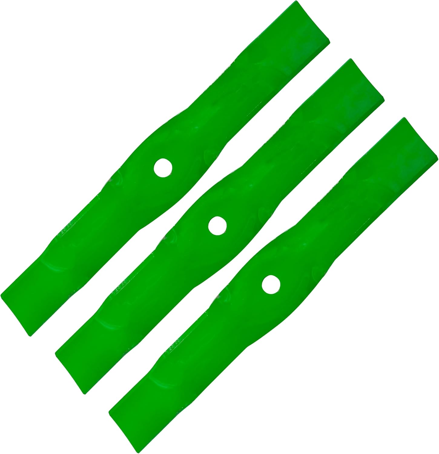 Caltric M177791 54" Deck Mulching Blade Compatible with John Deere X380 X384 Z325E Z330M Z330R Z375R Z515E Z525E X390 X394 X570 X580 X584 X590 Z530M Z535M Z540M Ztrak