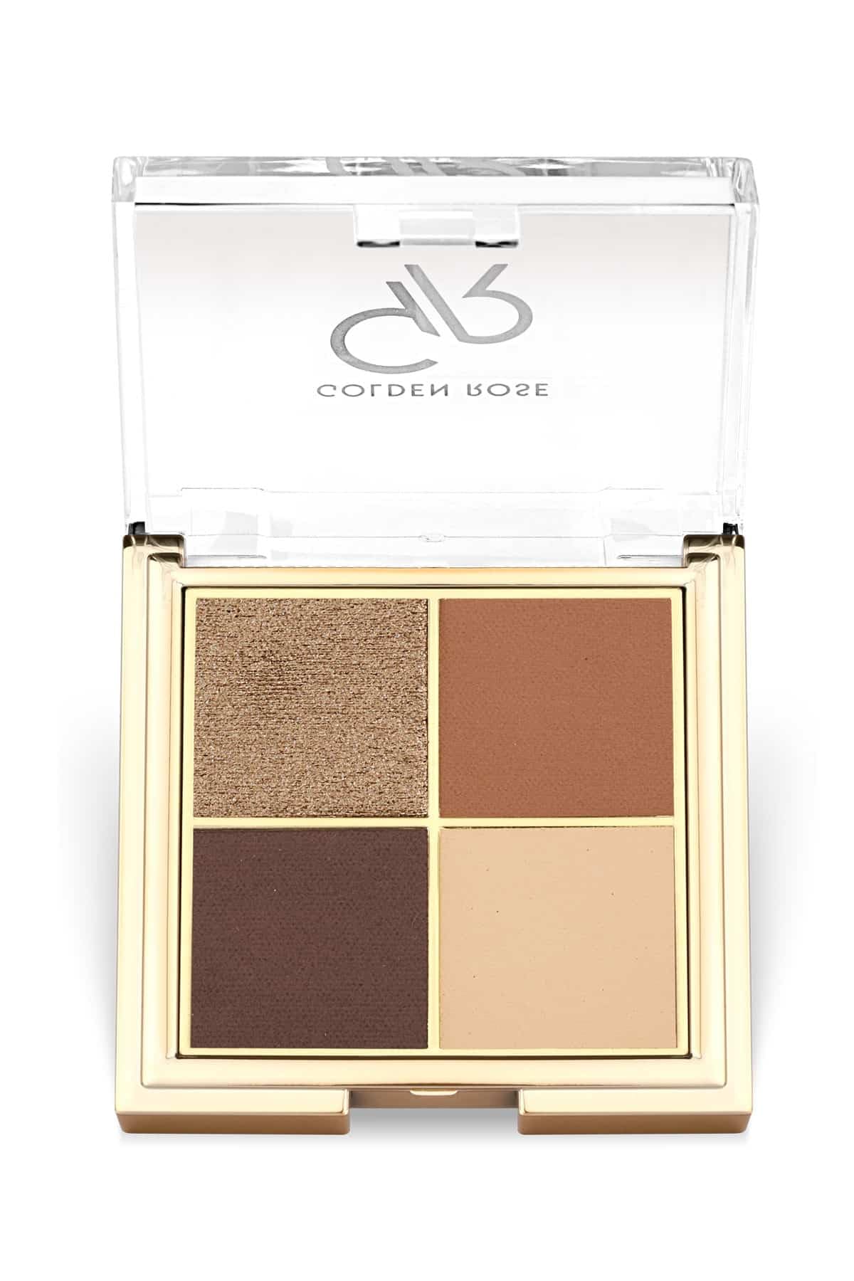 Golden Rose Quattro Eyeshadow Palette - 04 Coffee Dream - Dörtlü Far Paleti