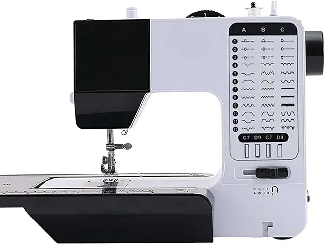 Máquina de Coser Industrial Portátil Multifuncional 38 Puntadas - Ideal Principiantes y Avanzados
