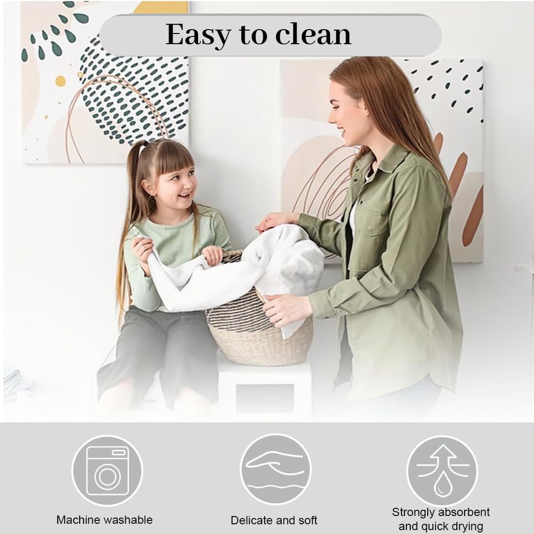 Toalla de baño con capucha para bebé, toalla bebe recien nacido, toalla con capucha,suave y súper absorbente, lavable a máquina, toallas de baño para niños pequeños, 0-3 años, Blanco