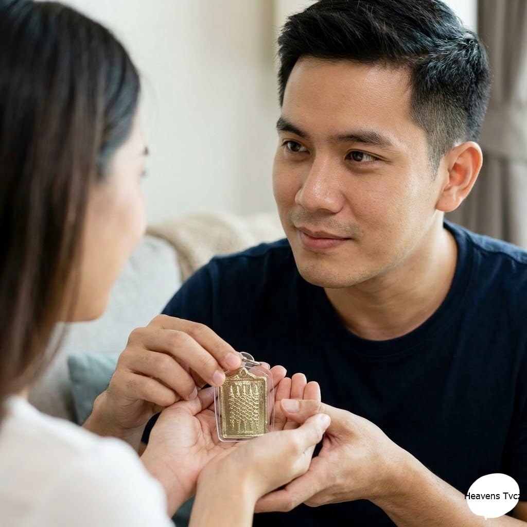 Heavens Tvcz Thai Amulet Buddha Pendants Magic Holy for Men Women Arjan Nu Kanpai Yantra 5 Rows Necklaces Rich Charm Trade.