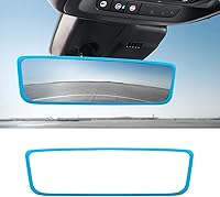 Vista 13 de Ohleats Marco Protector para Espejo Retrovisor de Coche, Funda de Protección de Borde de Espejo Retrovisor de Silicona Compatible con Modelo 3