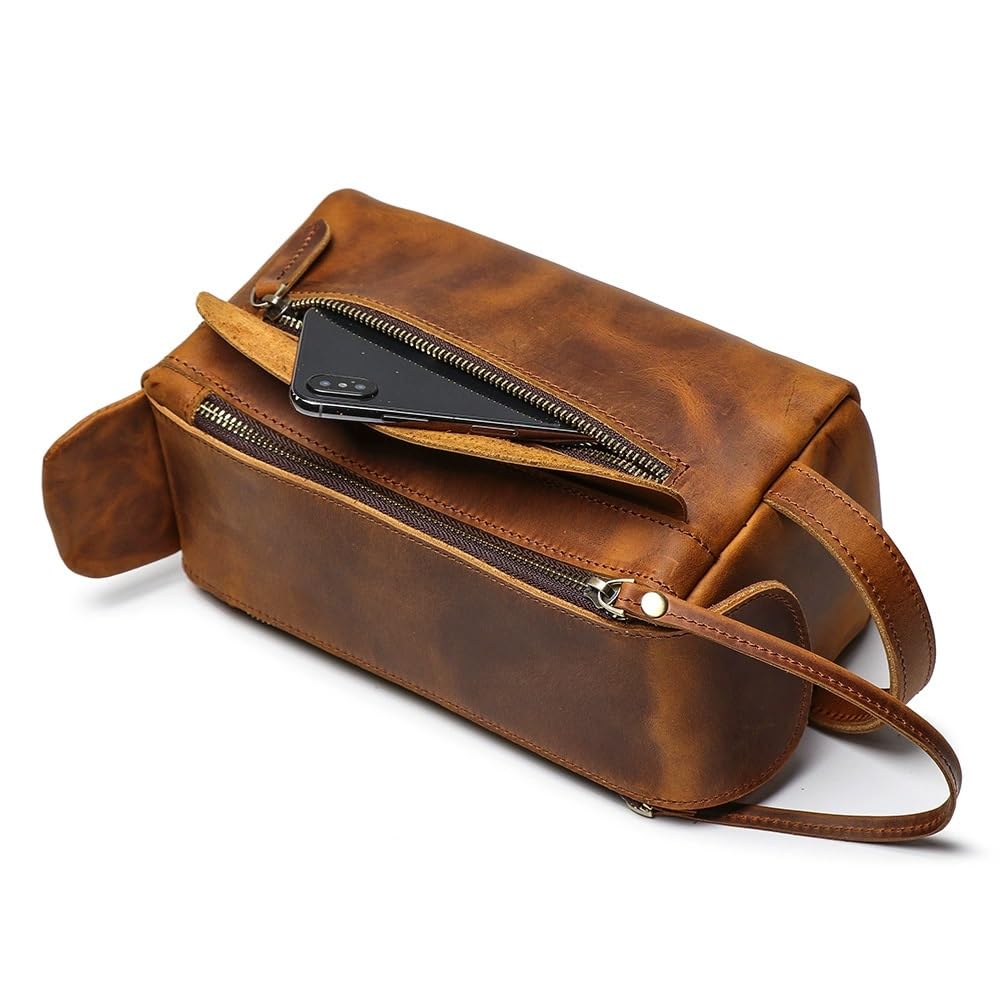 Neceser para Hombre, Neceser de Viaje, Resistente al Agua, Organizador Grande para artículos de tocador, Accesorios para Ducha de baño