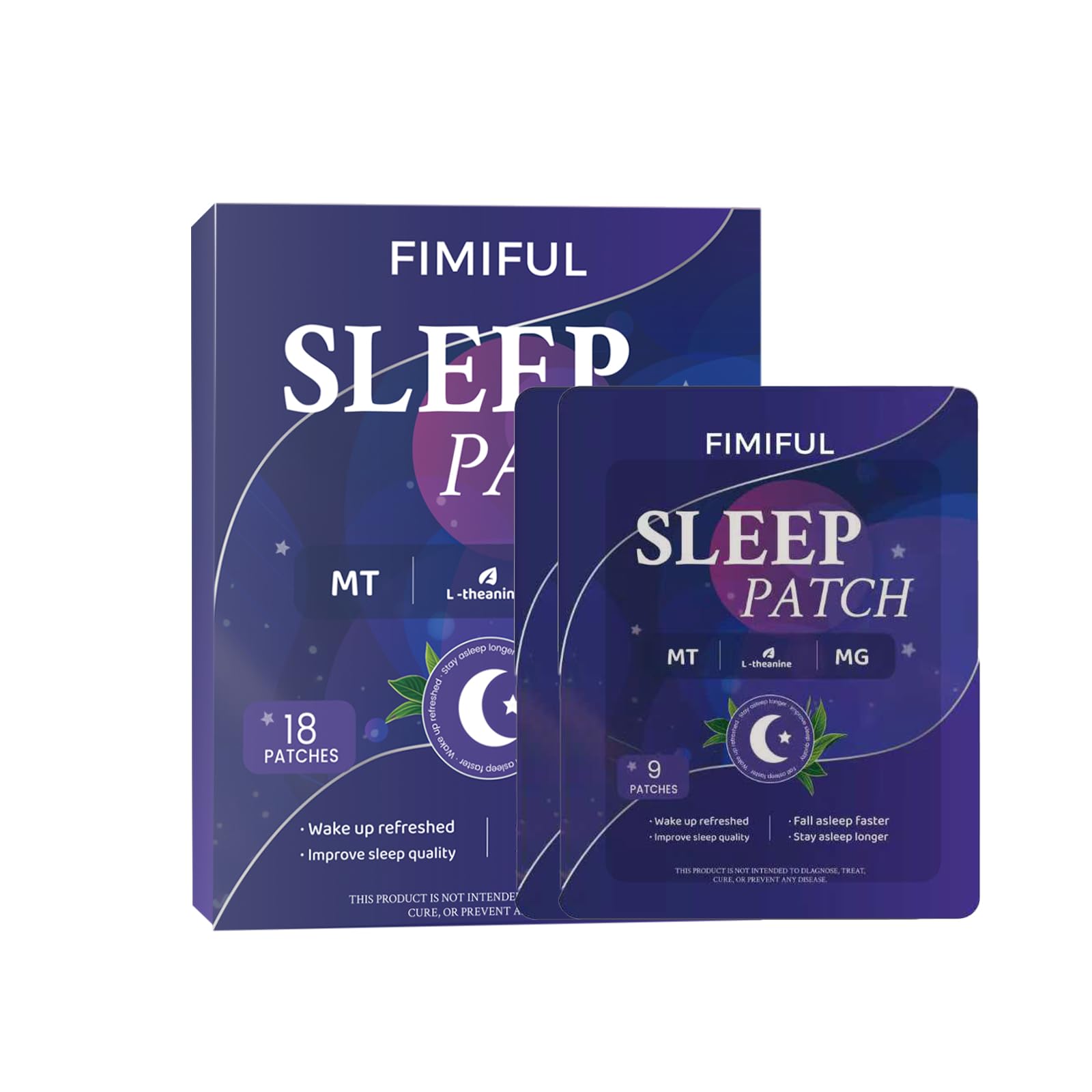 Sleep Patches,Melatonin Patch for Adults, Microdart Sleep Patch with Magnesium Glycinate L-Theanine Sleep Support Supplement Long-Lasting Night, Relax & Wake Up Refreshed for Men & Women-18 Pack — Amazon image 7
