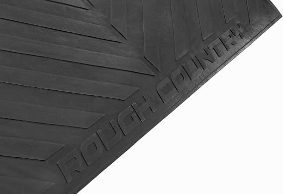 Rough Country Truck Bed Mat for Ford Maverick (2022-2026) Fits 4'6 Bed, Non-Slip, Tear-Resistant Heavy-Duty Rubber, Non-Slip Protection