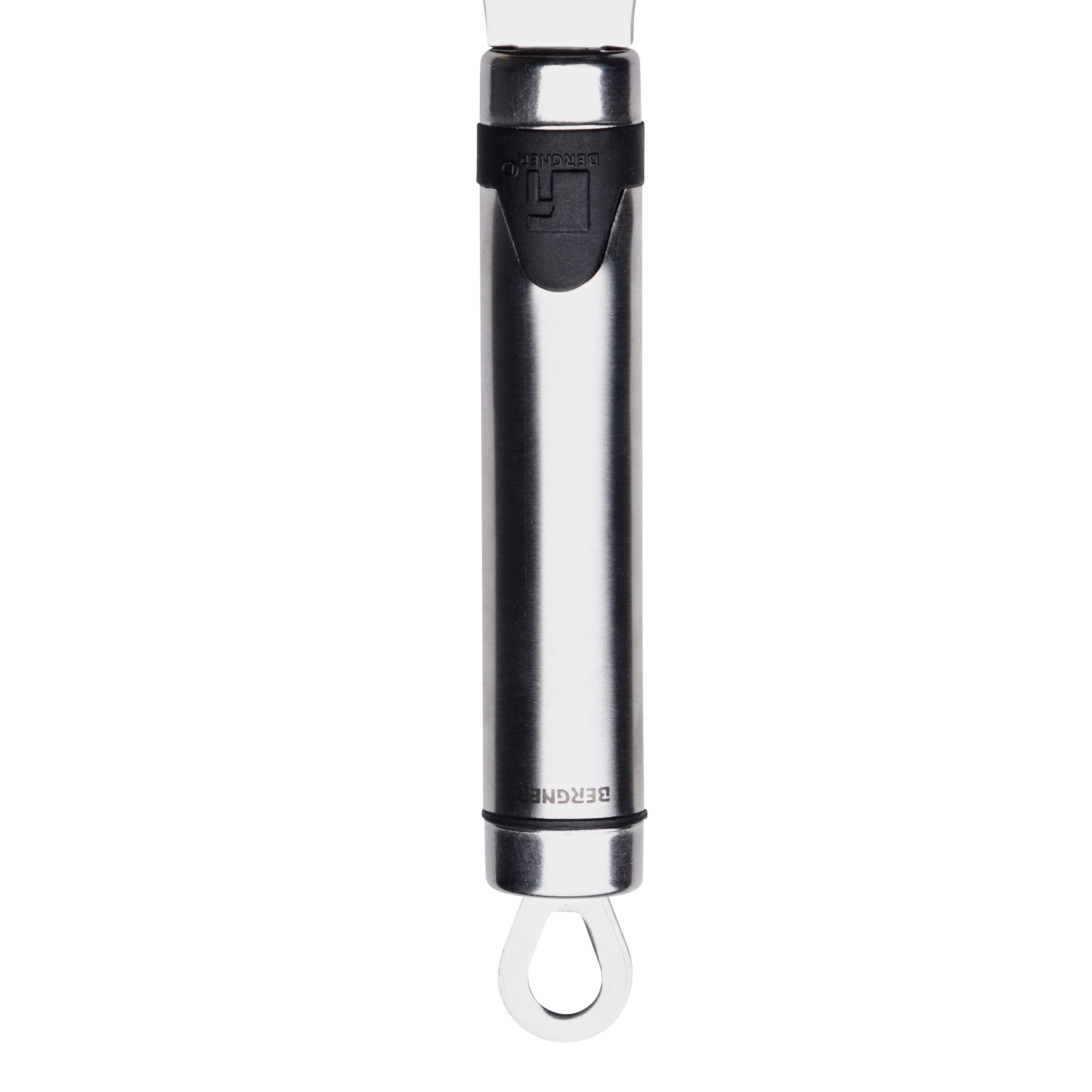 Ouvre-boîte Manuel BERGNER Gizmo En Acier Inoxydable | Longueur 34,4 Cm | Poignée Ergonomique Et Anneau De Suspension