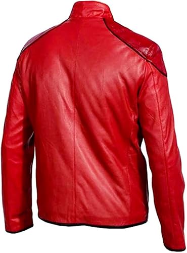 Miniatura 2 de JUFAH Chaqueta de cuero de diseñador de película Shazam para hombre