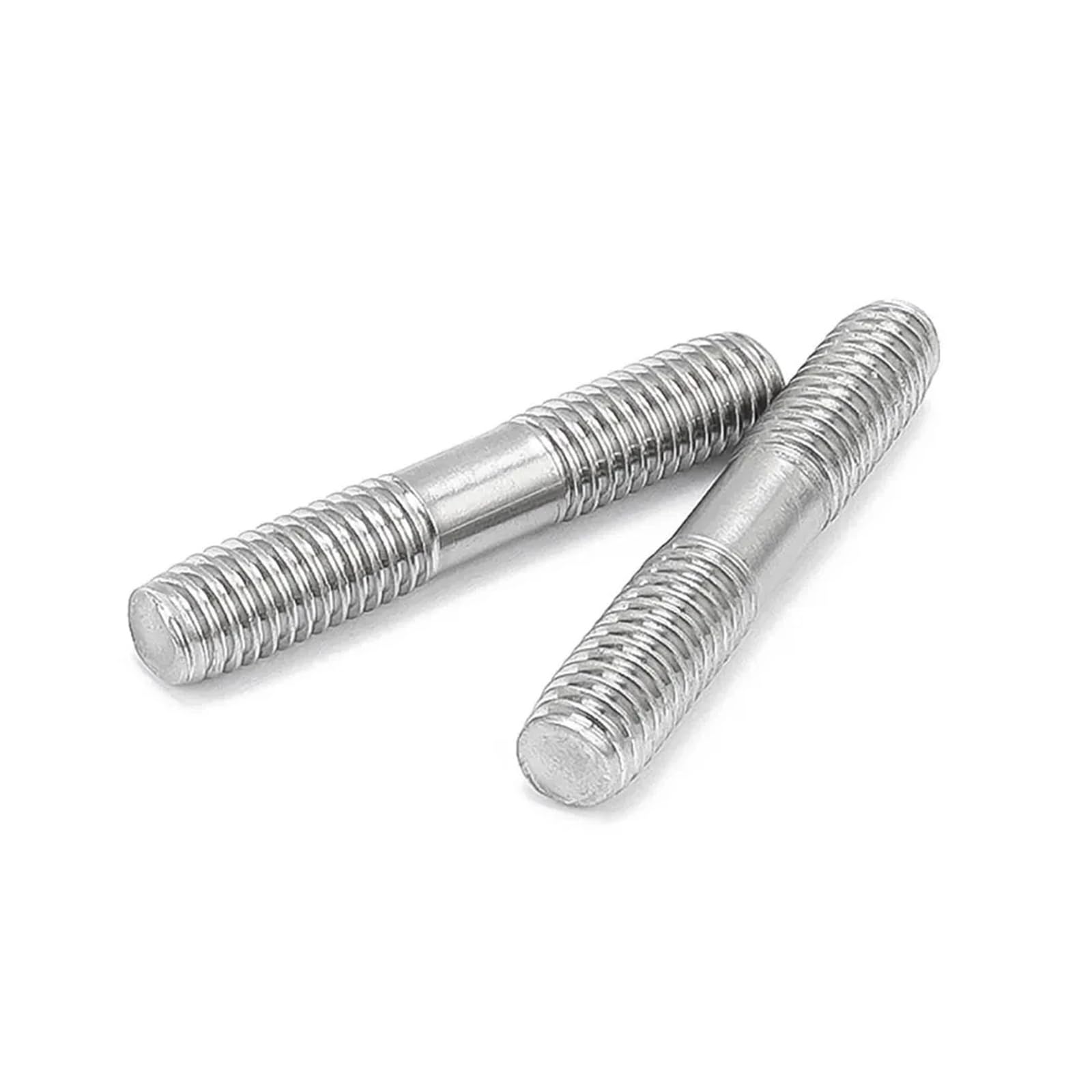 Varilla roscada de doble extremo de acero inoxidable 316 M6 M8 M10 M12 M16 A4(M16-1PCS,150mm)