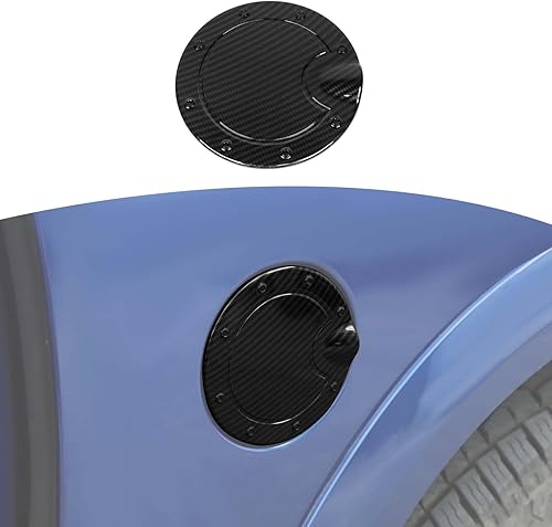 Miniatura 8 de RT-TCZ Para RAM Gas Tank Door Cover Trim, Tapa de Gas Trim para Dodge RAM 2010-2017 Negro Exterior Accesorios