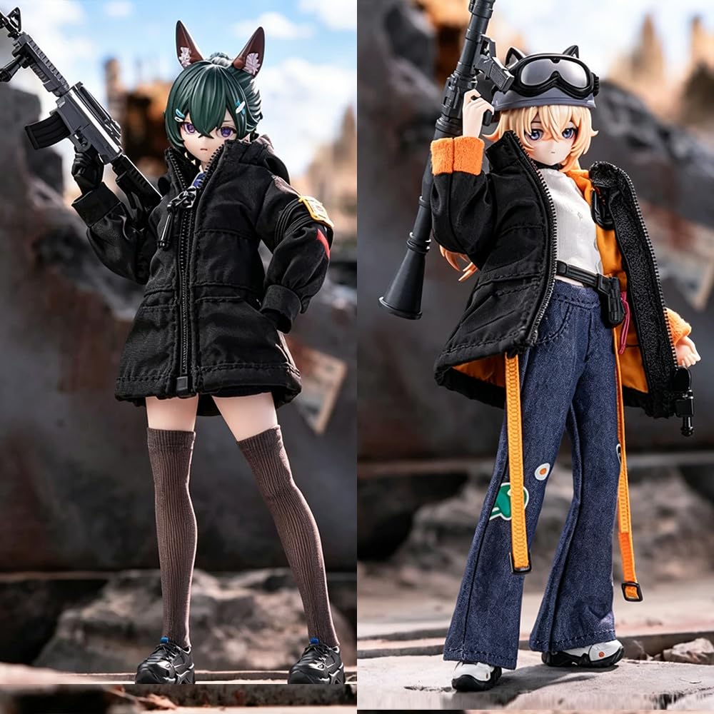 Serie Black Iron Rest Figura de acción Coleccionable de Anime, (Single Box)