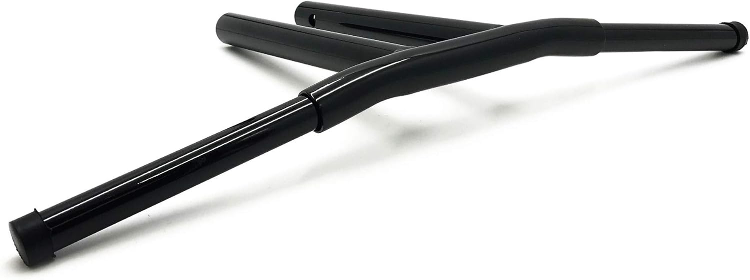 SMT- HB017 Black 10" Rise T-Bars Handlebar Drag Bar Compatible With H-D 96-17 Sportster Dyna Softail [B07QRY87QF]