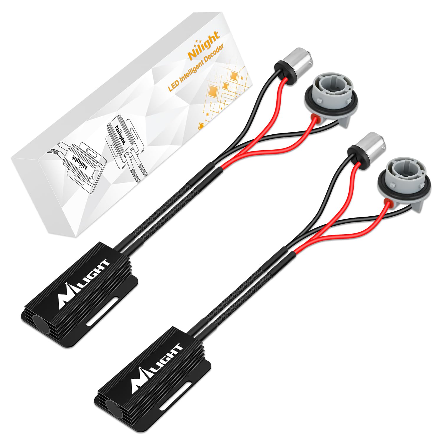 リングライト Amazon.com: Nilight 1156 LED CANbus Decoder, Anti-Flickering