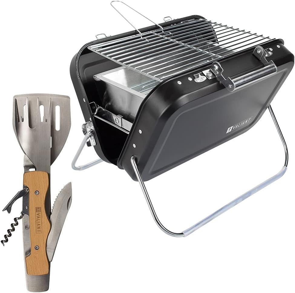Valiant Portable Picnic BBQ and Multi Tool Kit