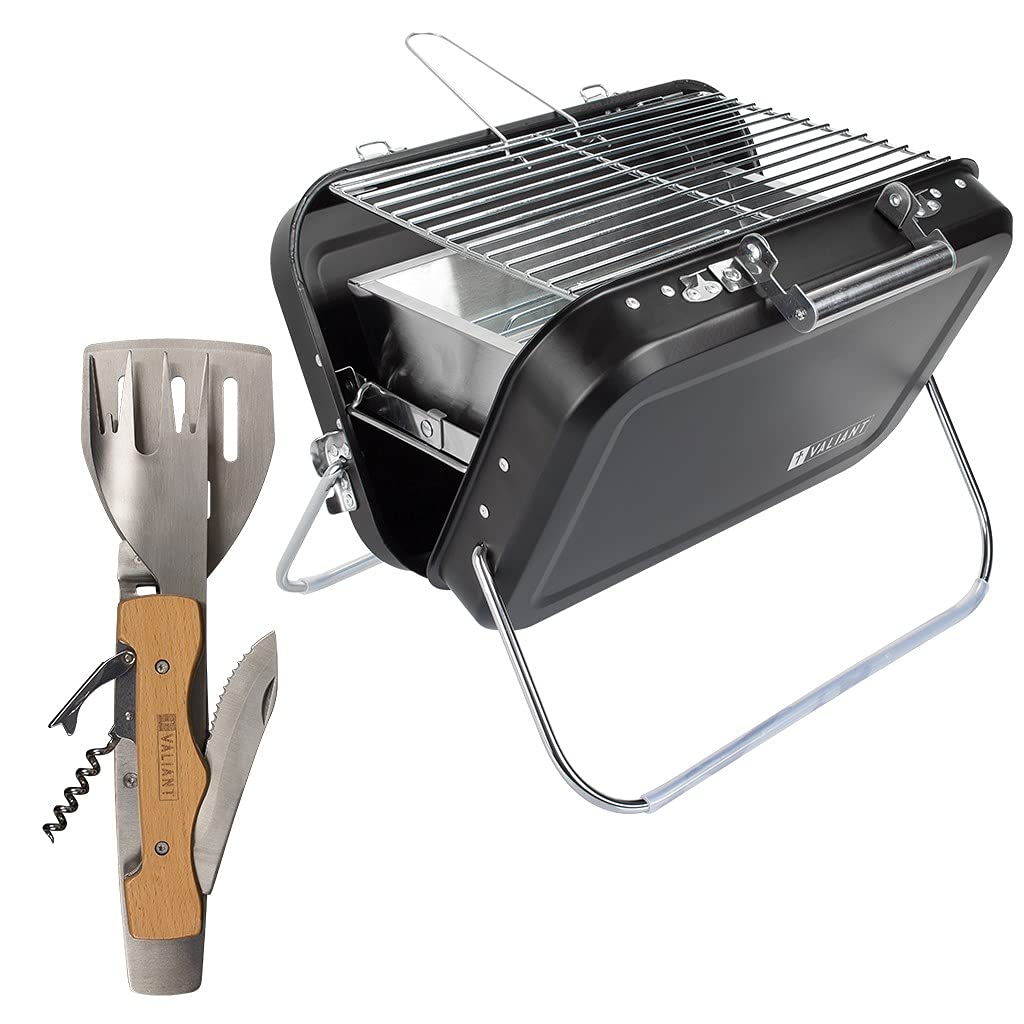 Valiant Portable Picnic BBQ and Multi Tool Kit