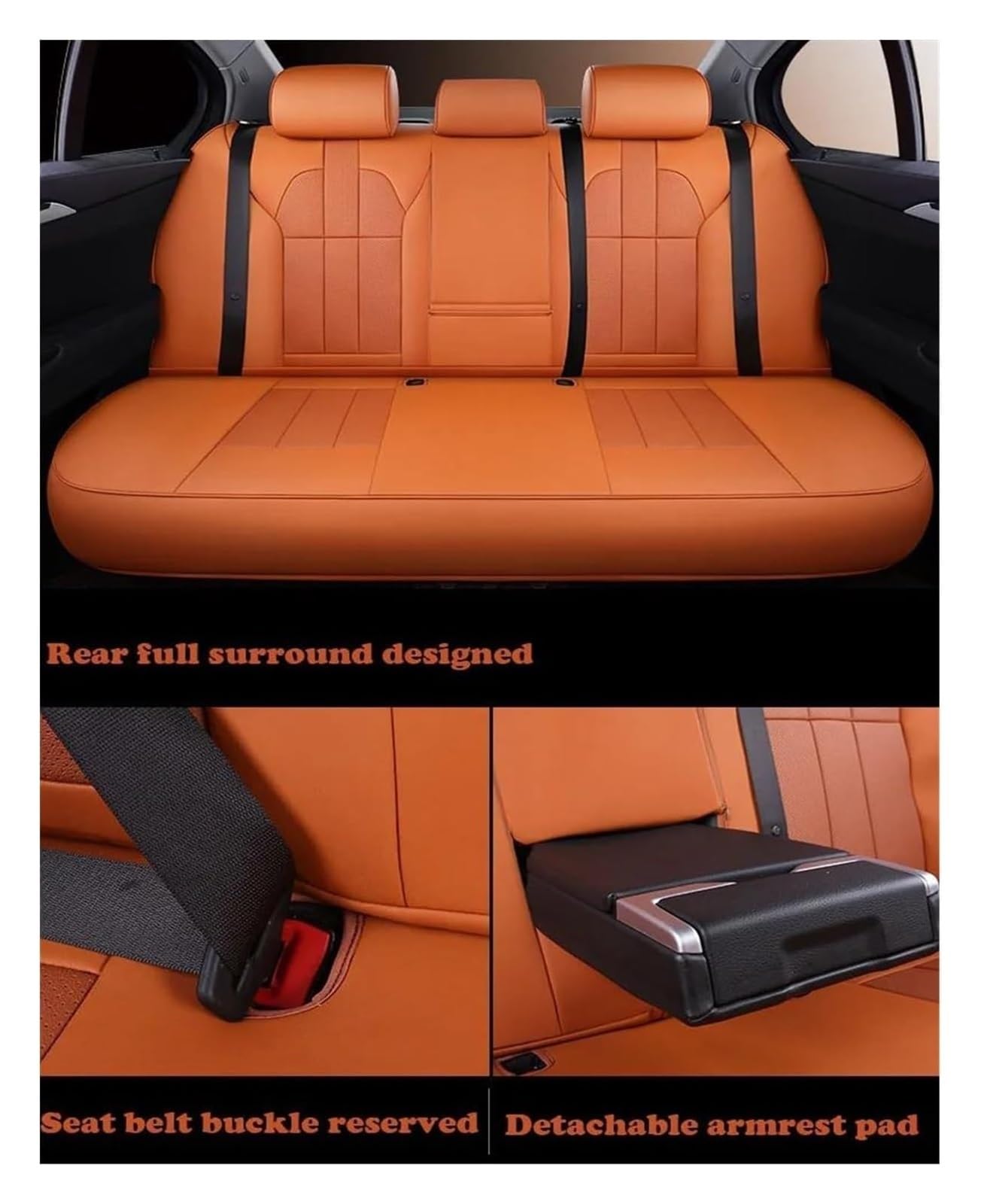 Für VW Für ID3 ID4 ID6 Für C-Trek Für T-Cross Für Viloran Für Tayron Für Talagon Auto-Autositzbezüge Custom Car Seat Cover Set Autositzbezüge(Wine Red)