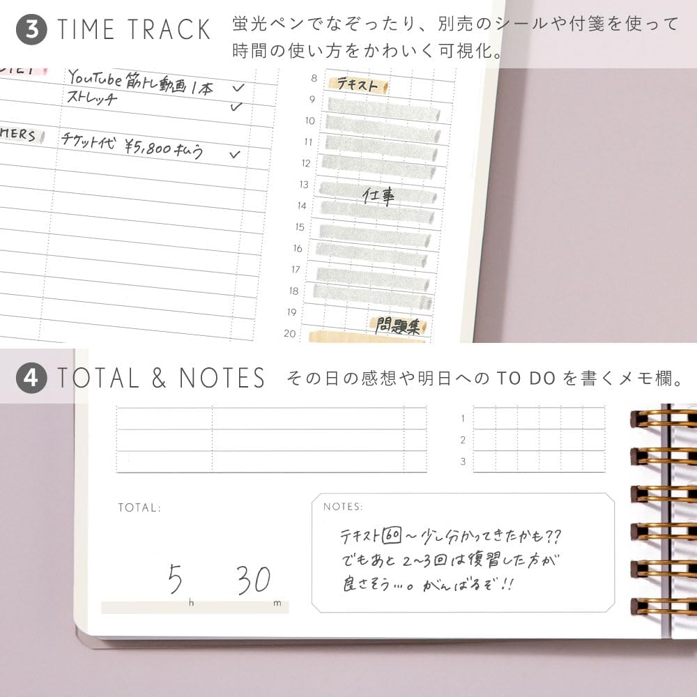 Iroha Publishing Study Planner DAILY GSSD-11 AURORA