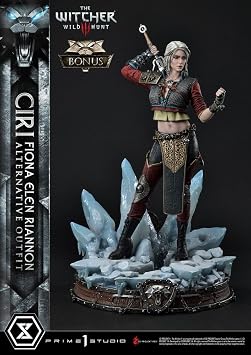 Prime 1 Studio Witcher 3 Wild Hunt statuette 1/4 Cirilla Fiona Elen Riannon Alternative Outfit Deluxe Bonus Version 55 cm