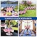 HOOSUN 12 Pcs Small American Flags On Stick,4th of July Decorations Small USA Flag On Stick,Mini 4''x6'' American Flags for Outside,Fourth of July Flag for Yard Lawn,Patriotic Memorial Day Decorations
