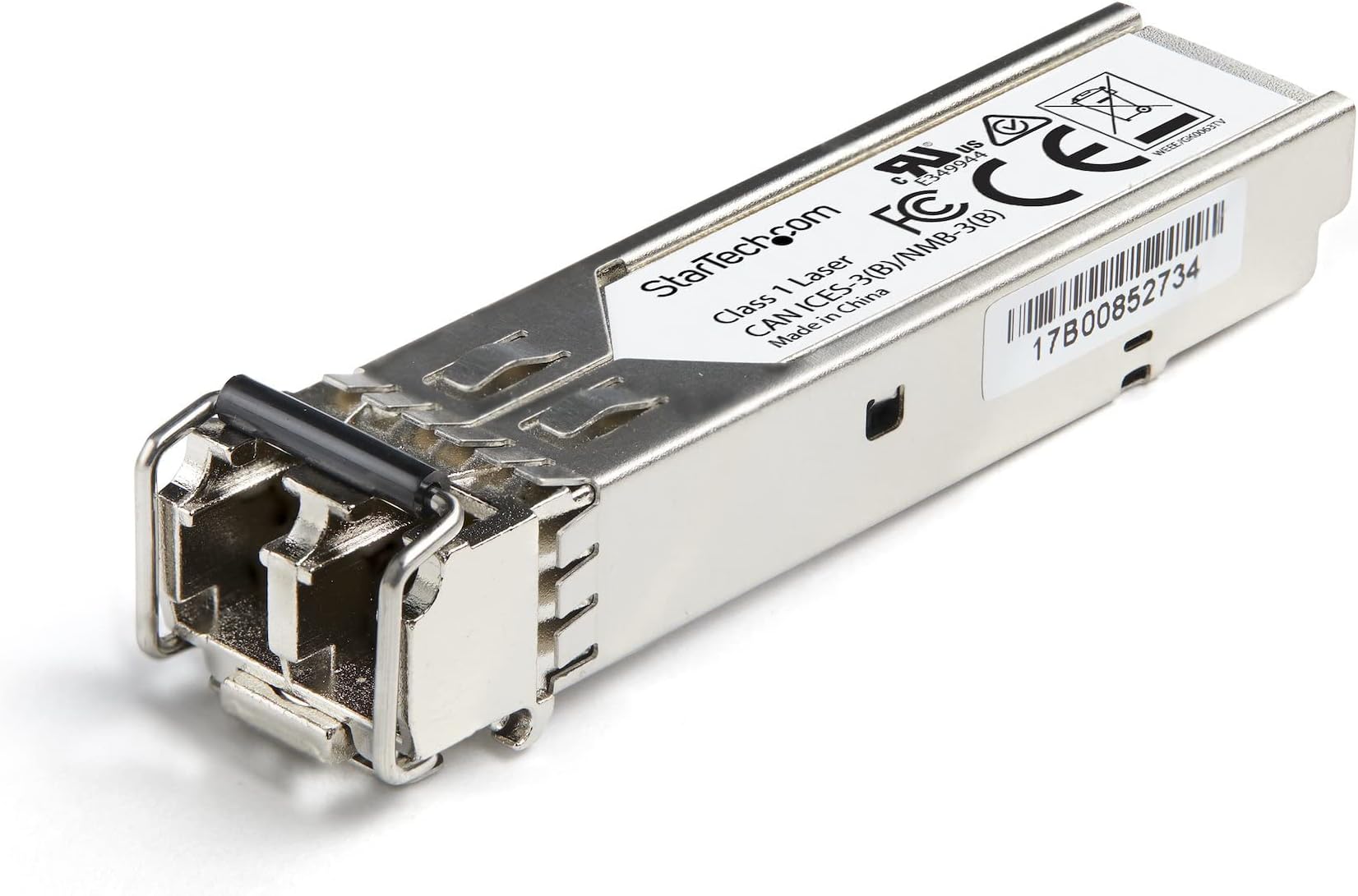 StarTech.com Dell EMC SFP-1G-SX Compatible SFP Module - 1000BASE-SX - 1GbE Multimode Fiber MMF Optic Transceiver - 1GE Gigabit Ethernet SFP - LC 550m - 850nm - DDM (SFP1GSXEMCST)