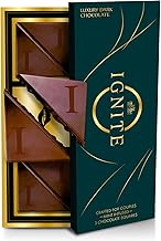 Ignite Mint Chocolate Bars (1 Box) – Premium Mint-Infused Chocolate for Mood & Vitality Boost | Crafted for Men & Women | 100% Vegetarian & Gluten-Free (Pack of 1) (Pack of 1)