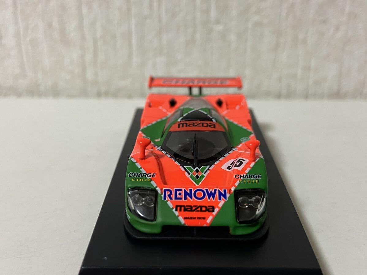 Mazda 787B ミニカー 1/64 オレンジ/グリーン Mazda 787B ミニカー 1/64 オレンジ/グリーン Mazda 787B