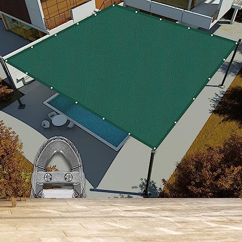 Toldo vela de sombra rectangular para desayunos frescos en balcones y terrazas 4