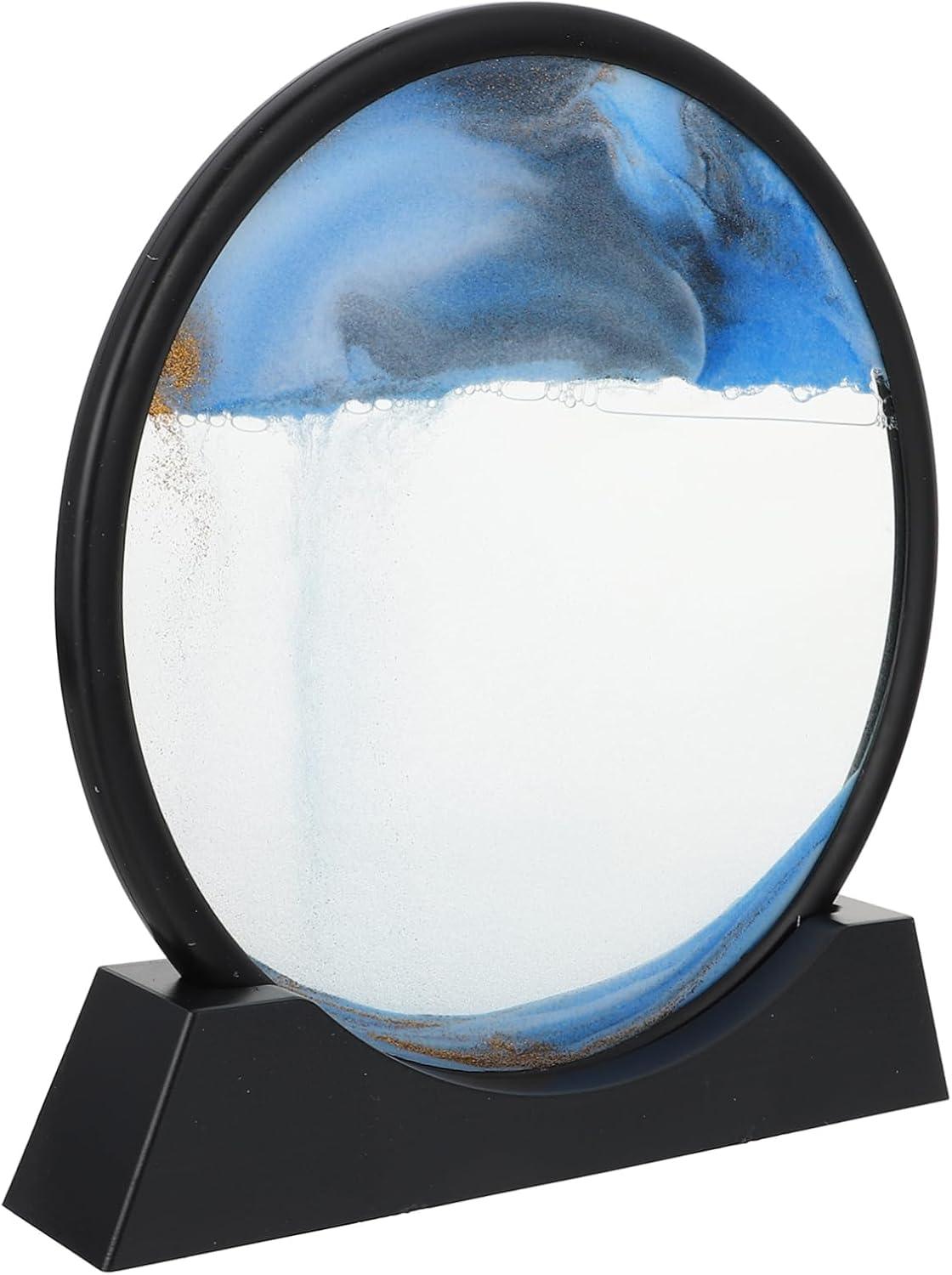 BCOATH 1pc Chic Quicksand Painting Ornament for Home Decor Calming Picture for Year Birthdays Housewarming Design