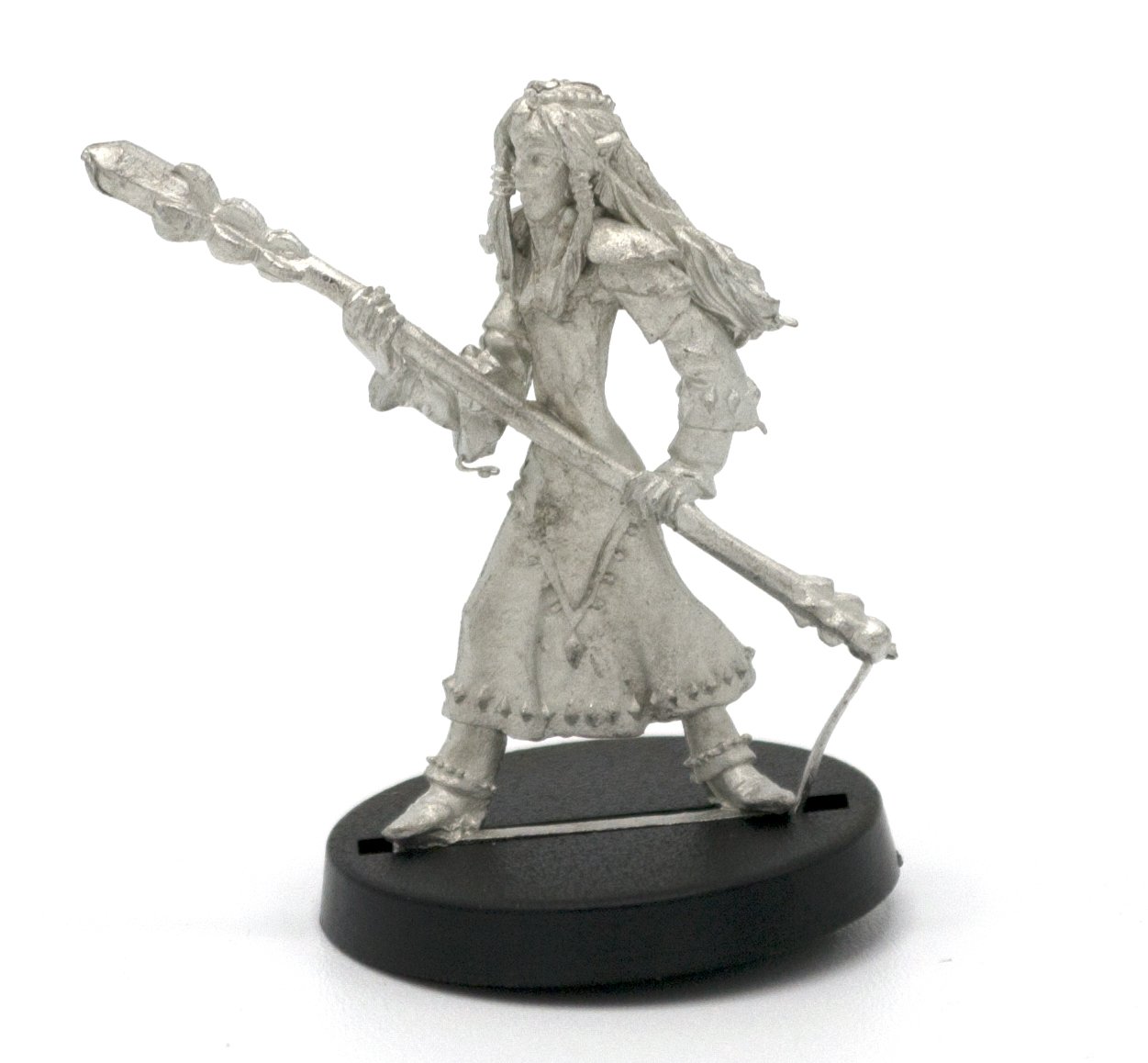 Stonehaven Elf Mage Miniature Figure (for 28mm Scale Table Top War Games) - Made in USA