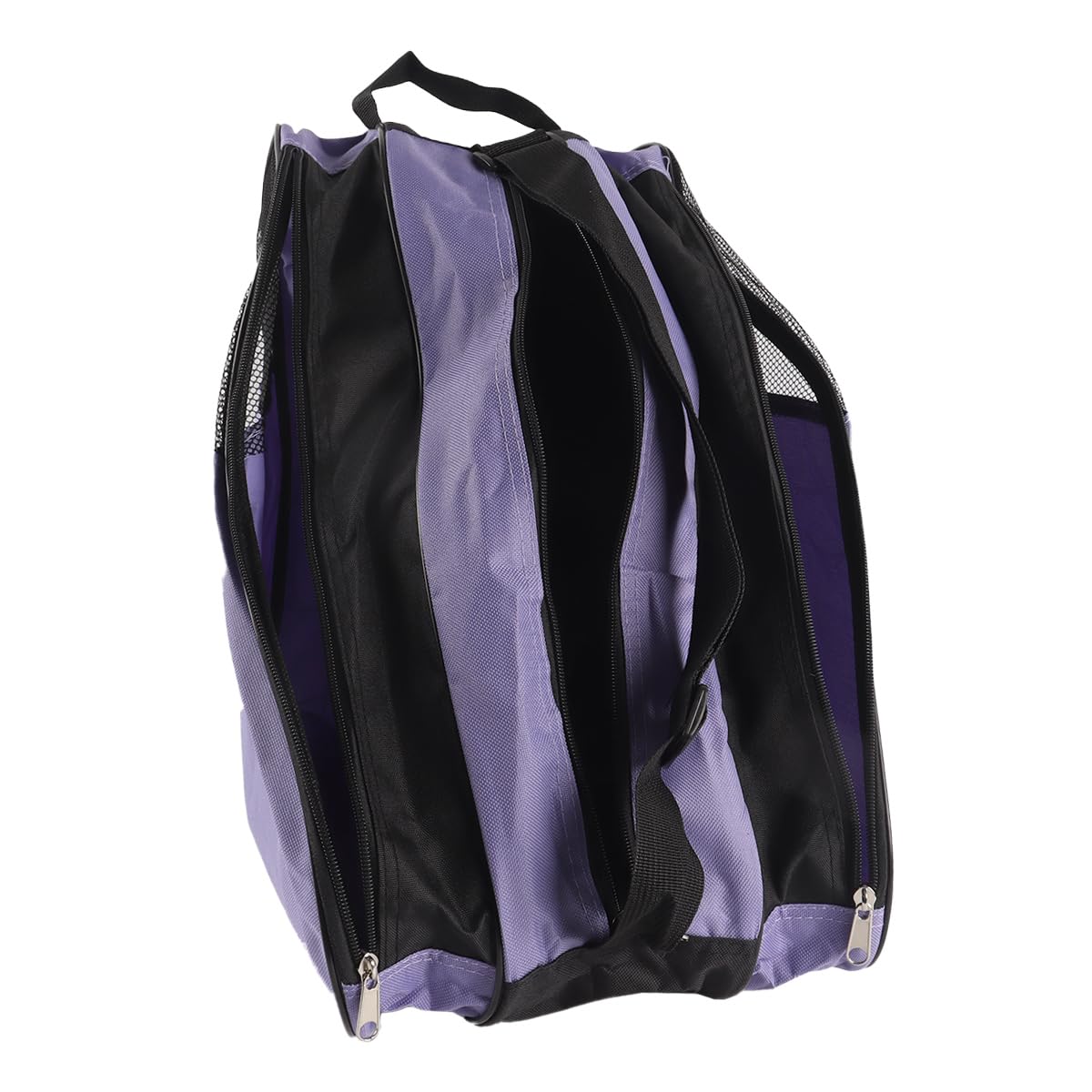 Bolsa para patines de mujer, hielo, esquí, hockey sobre hielo adulto (morado)