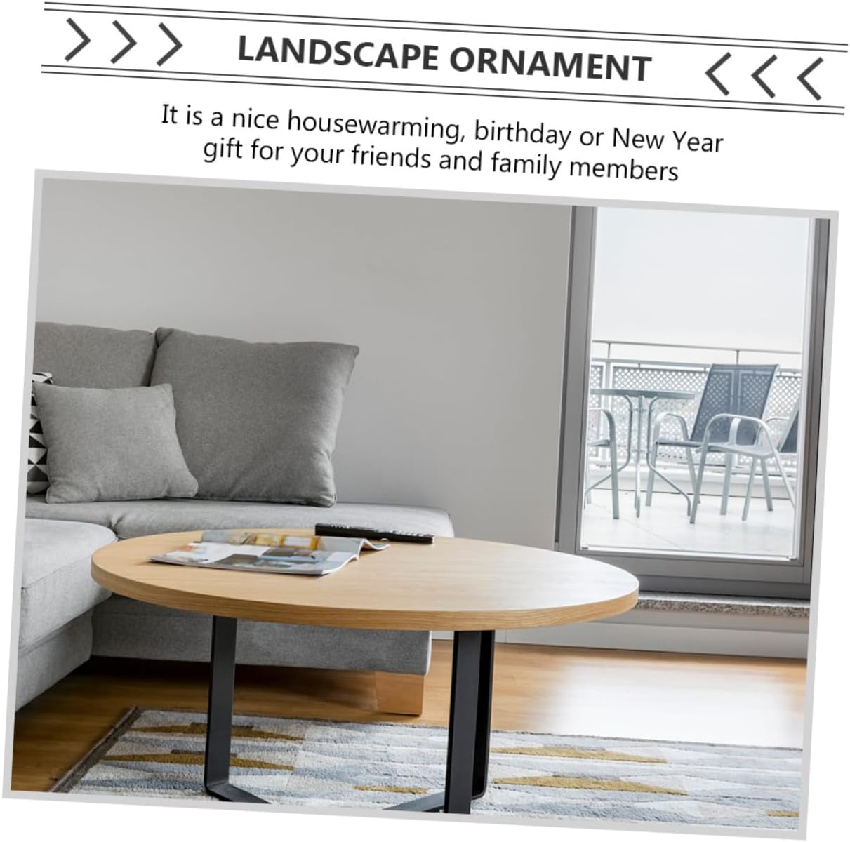 Minimalist Metal Waterfall Fountain Desk Ornament with Stable Base Small Indoor Water Running Decoration for Office and Bedroom Lightweight Tabletop Waterfall Adornment