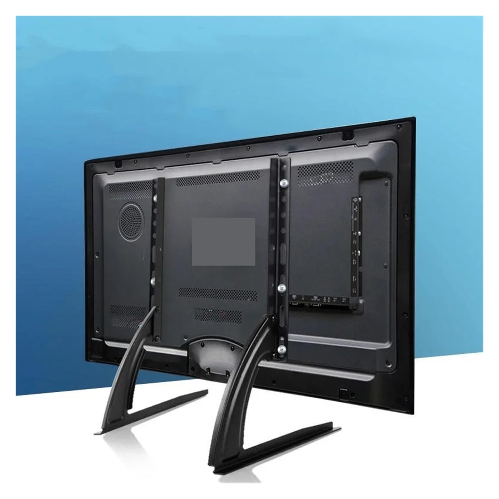 Soporte universal para TV de mesa con ajuste de altura, compatible con la mayoría de televisores LCD LED de pantalla plana de 32 a 75 pulgadas